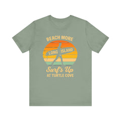 Turtle Beach Vibes Unisex Tee - Surf's Up Long Island | Summer Shirt