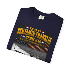 USS Benjamin Franklin SSBN-640 Submarine T-Shirt — Forty One for Freedom Military Tee