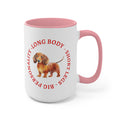 Dachsund Two Tone Accent Mug, 11oz 15oz