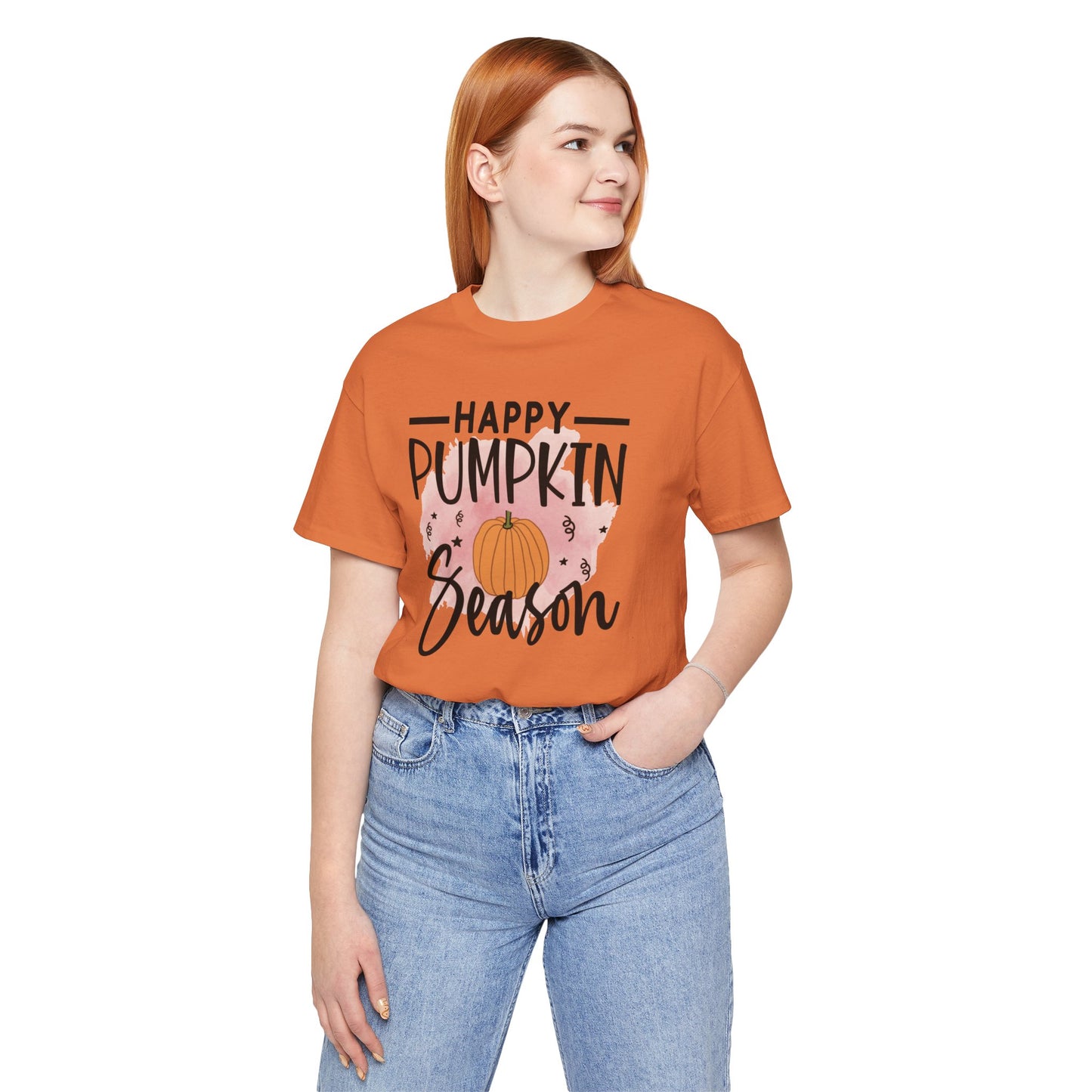 HAPPY PUMPKIN SEASON - Unisex Jersey Short Sleeve Tee