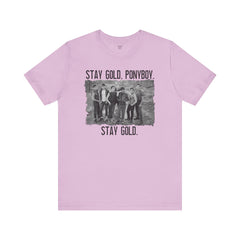 The Outsiders Shirt, Front and Back Images, Greasers Characters Shirt, Unisex Jersey Short Sleeve Tee