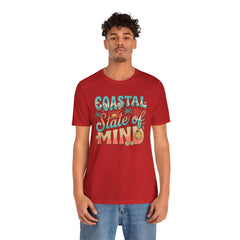 Coastal State of Mind Tee — Retro Beach Graphic T-Shirt