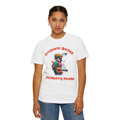 Tropical Beats Graphic T-Shirt — Feathery Feats Design