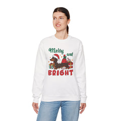 Dachsund Christmas - Unisex Heavy Blend™ Crewneck Sweatshirt
