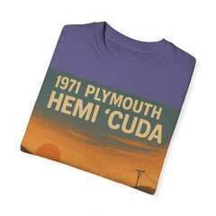 Vintage Plymouth 1971 Hemi Barracuda T-Shirt