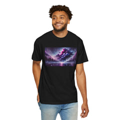 Prince Inspired Purple Rain Mural Graphic - Unisex Comfort Colors Shirt