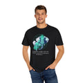 Elephant Portrait of Wrinkles - Unisex Garment-Dyed T-shirt