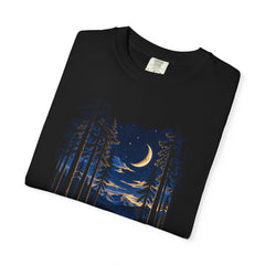 Moonlit Forest T-Shirt – Nature Lover Camping Shirt