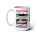 80s Movie Mug: Stop, Eject, Rewind, Play, FFwd