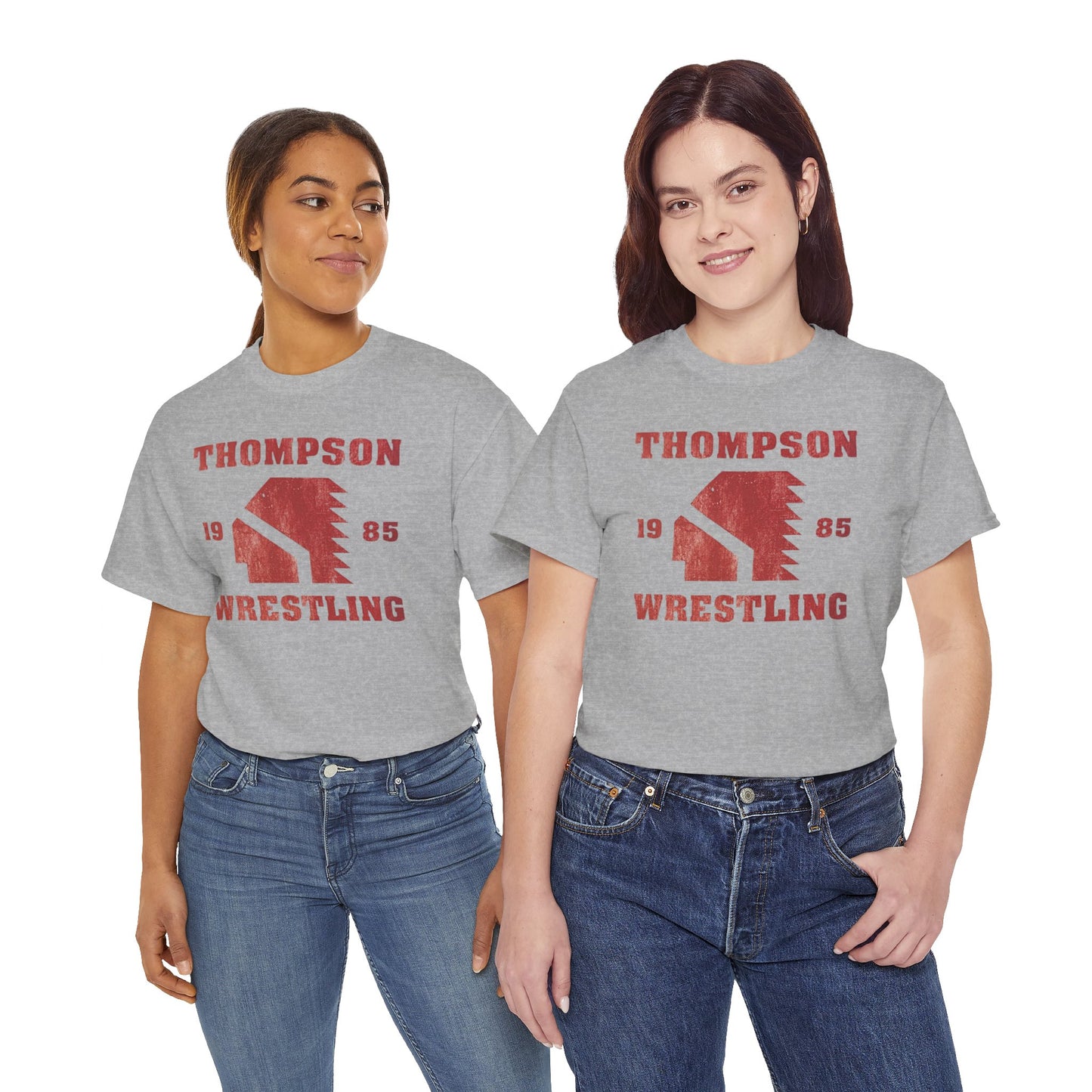 THOMPSON WRESTLING 1985, Unisex Heavy Cotton Tee