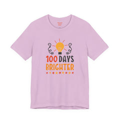 100 Days of School Brighter Teacher Appreciation T-Shirt