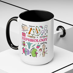 Nephrology Coffee Mug - Perfect Gift for Medical Professionals and Students, Stemmed Coffee Cup, Healthcare Appreciation, Unique Coffee Mug
