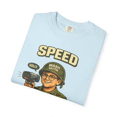 Speed Enforced By Radar T-Shirt — MASH 4077 Retro Traffic Cop Graphic Tee