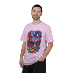 Mystical Psychedelic Moonlit Forest T-Shirt