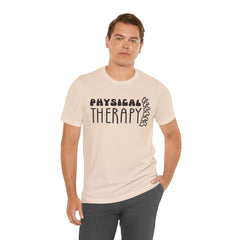 Physical Therapy Unisex Tee - Spine Graphic Gift for PT Student
