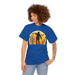 Full Moon Zombie! Graphic Unisex Heavy Cotton Tee