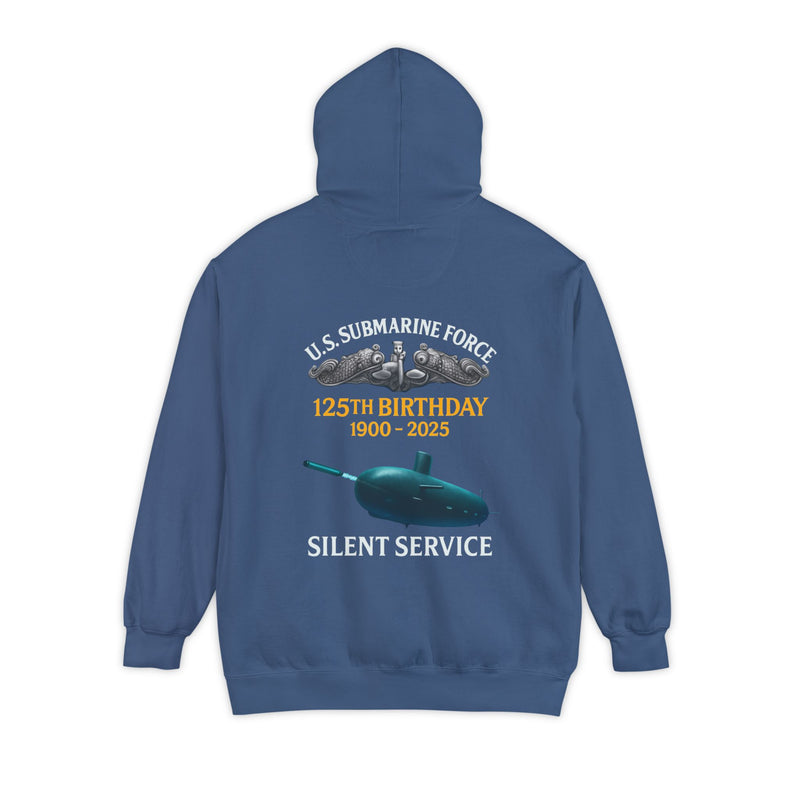 U.S. Submarine Force 125th Birthday Enlisted Hoodie — 