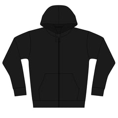 Personalized Full-Zip Hoodie with your name on front and your Dogs Image on back