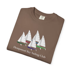 Hempstead Bay Sailing Club T-Shirt — Vintage Sailboat Race Day Tee