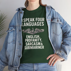 Funny United States Submarine Multilingual T-Shirt