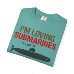 Submarine Lover Nautical Tee, Graphic Submarine Shirt | Summer Casual