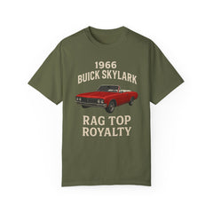 Classic Car Lover's Unisex T-Shirt - 1966 Buick Skylark Rag Top Royalty