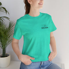 Dog Mom T-Shirt — Personalized Your Dog Image  Tee (Custom Name)