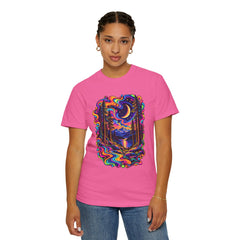 Mystical Psychedelic Moonlit Forest T-Shirt