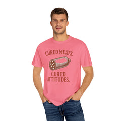 Cured Meats Graphic Tee - Funny Foodie Wear, Gift for Meat Lovers