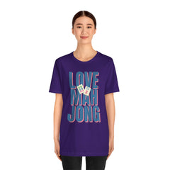 Love Mahjong Graphic Unisex Tee