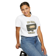 Be Kind Rewind Cassette T-Shirt — Retro 80s Vintage Tape Tee