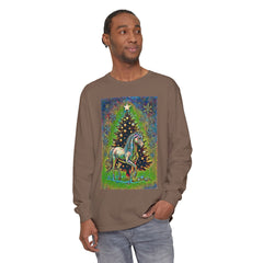 Horse Christmas Long Sleeve T-Shirt
