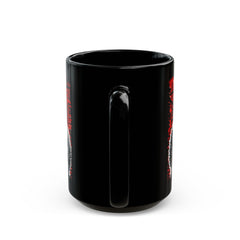 Hip Hop Crowned Rapper Graphic - Black Mug (11oz, 15oz)