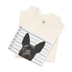 K9 Mugshot Personalized with your Dog T-Shirt