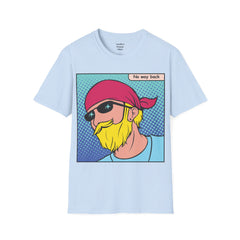 NO WAY BACK  Sunglass Wearin Pop Art Dude Unisex Softstyle T Shirt