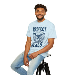 Respect the Locals Whale T-Shirt — Marine Conservation Graphic