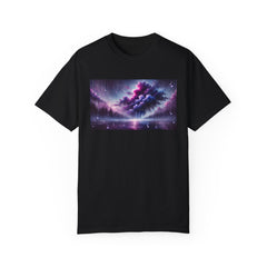 Prince Inspired Purple Rain Mural Graphic - Unisex Comfort Colors Shirt