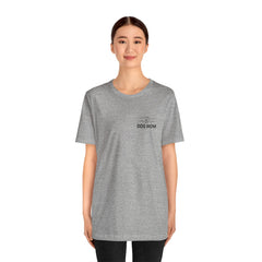Dog Mom T-Shirt — Personalized Your Dog Image  Tee (Custom Name)