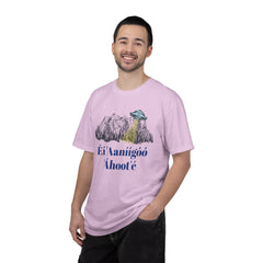 Navajo The Truth Is Out There UFO - Graphic Unisex Garment Dyed Short Sleeve Tee
