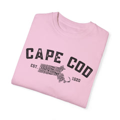 Cape Cod Unisex Garment-Dyed T-Shirt - Vintage Style Tee