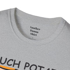 Couch Potato Pop Art Girl Unisex Softstyle T-Shirt