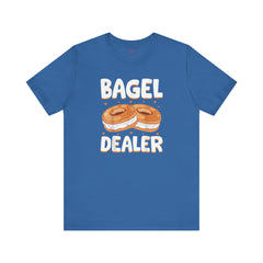 Funny Bagel Dealer Tee - Graphic Shirt