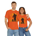 HAUNTED HOUSE ZOMBIE! Graphic Unisex Heavy Cotton Tee