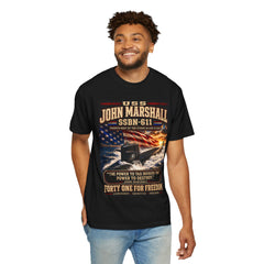 USS John Marshall SSBN-611 'Forty One for Freedom' Patriotic T-Shirt