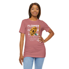 Flower Power Tee - Unisex Jersey Short Sleeve Tee
