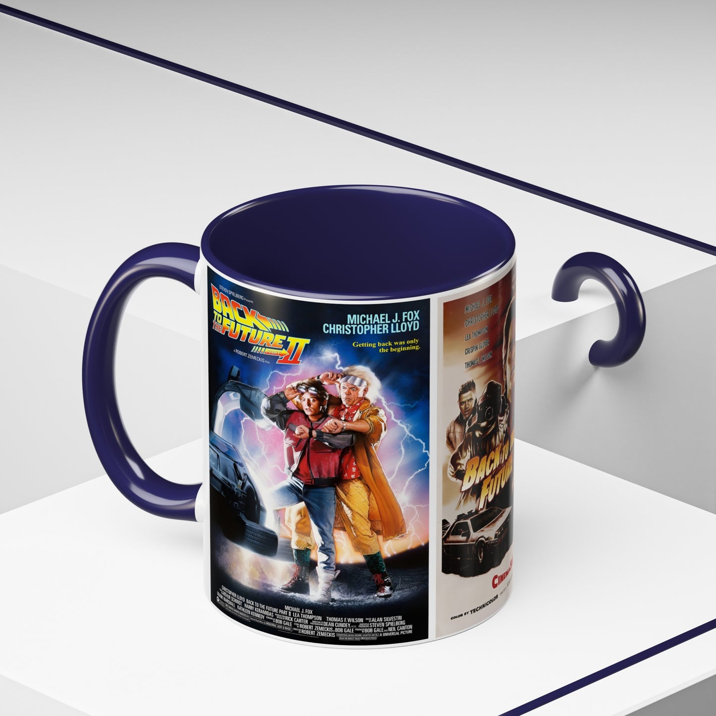 Back To The Future, 3 Movie Poster Mug, 11 oz, 15oz