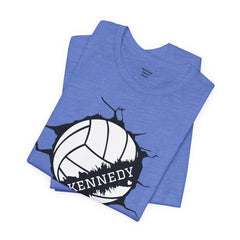 Personalized Name Volley Ball Unisex Tee Shirt