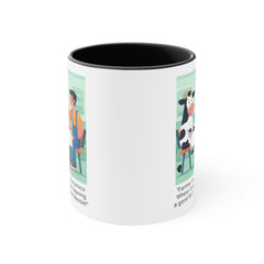 COW TIPPING Awareness - Accent Mugs | Cow Tipping Is Real, Bovine Humor. Gift For Him, Gift For Her, Farm Humor, Cow Fan Gift, Farm Animal