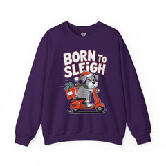 Born To Sleigh - Unisex Heavy Blend™ Crewneck Sweatshirt