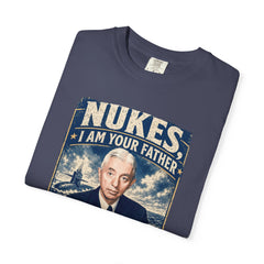 Nukes I Am Your Father Vintage United States Navy Nuclear Power Submarine Graphic T-Shirt